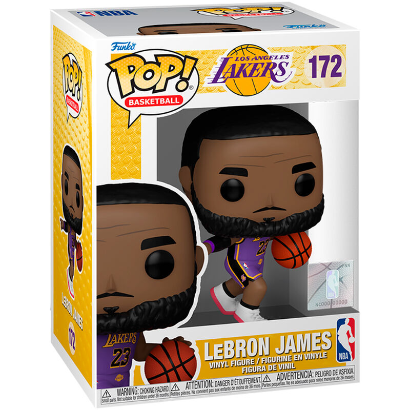 FUNKO POP NBA Los Angeles Lakers LeBron James 172